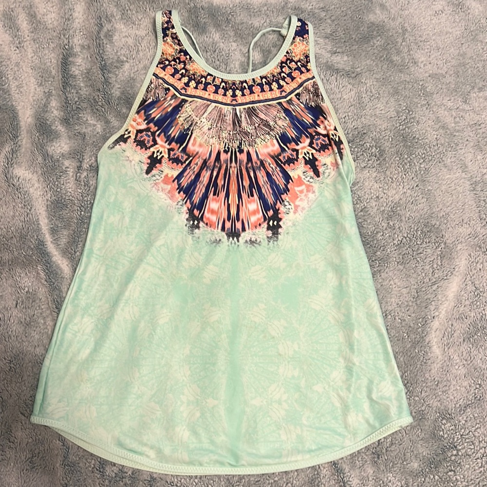 Workout tank top light green Calia by Carrie Underwood matching set